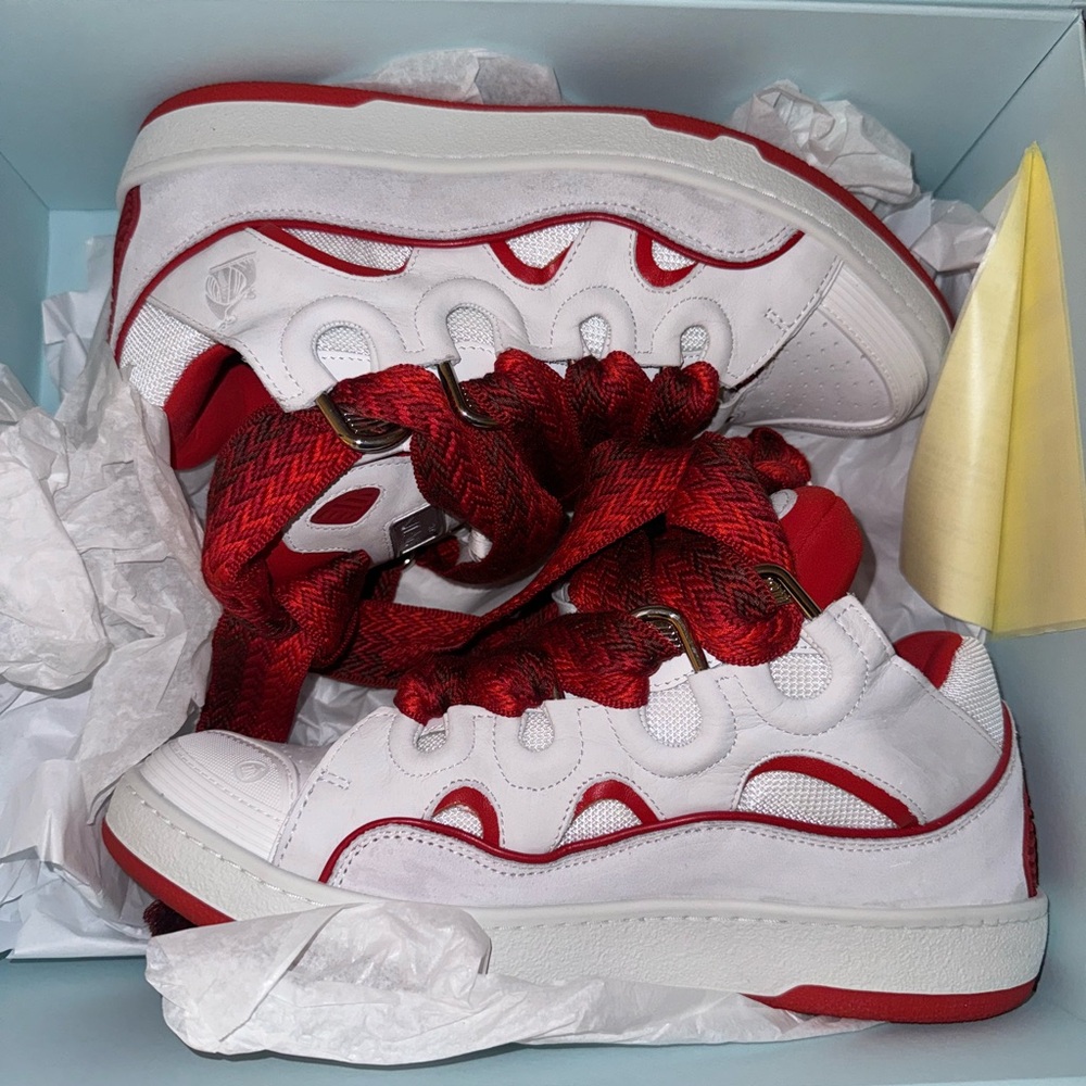 Lanvin Curb Sneakers